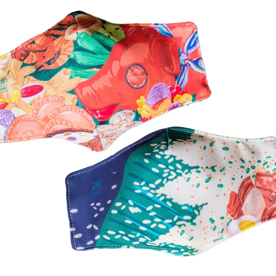 Lechon Reversible Face Mask, image 1