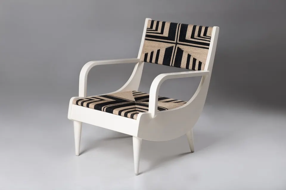Woven Abaca Armchair