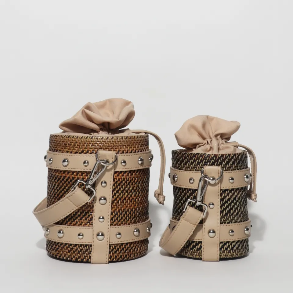 Nito Bucket Bag (Nude), image 1