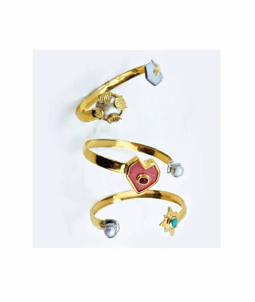 Floret, Corazon and Stellar Cuffs