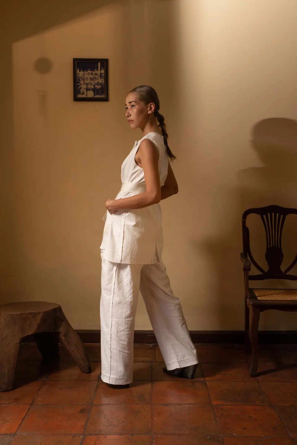 Joan Long vest | V Cargo pants, image 2