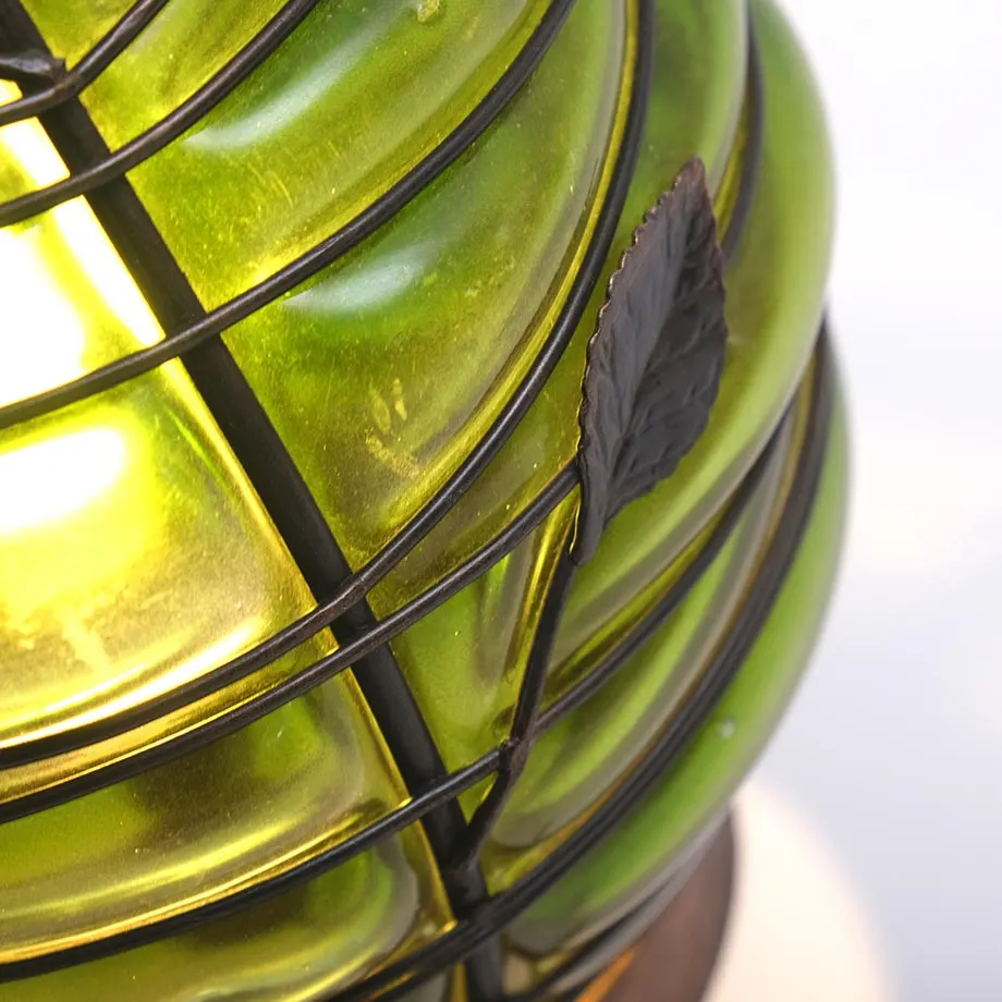 Bullet Shaped Blown Glass Table Lamp , image 4