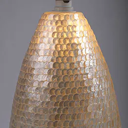 Bell shape Capiz Lamp, image 5