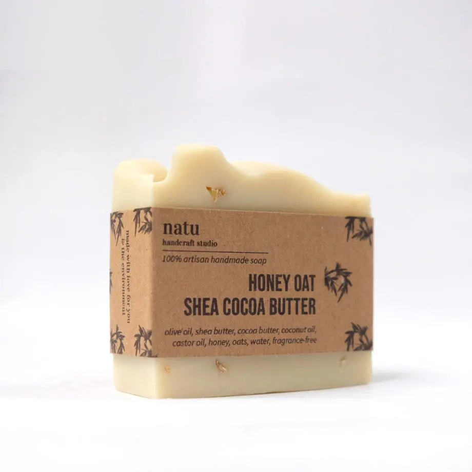 Honey Oat Shea Cocoa Butter Soap, image 3