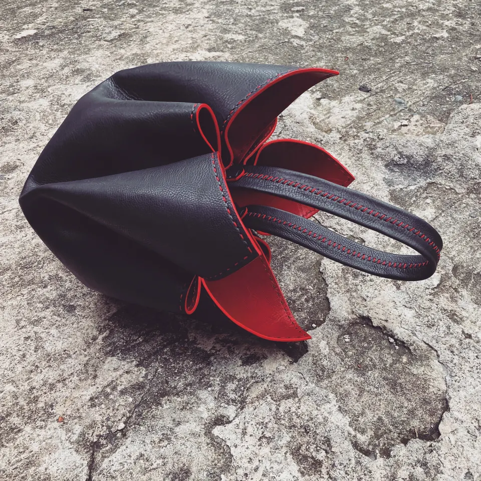 Sacchetti Architectural Bucket Bag, image 1