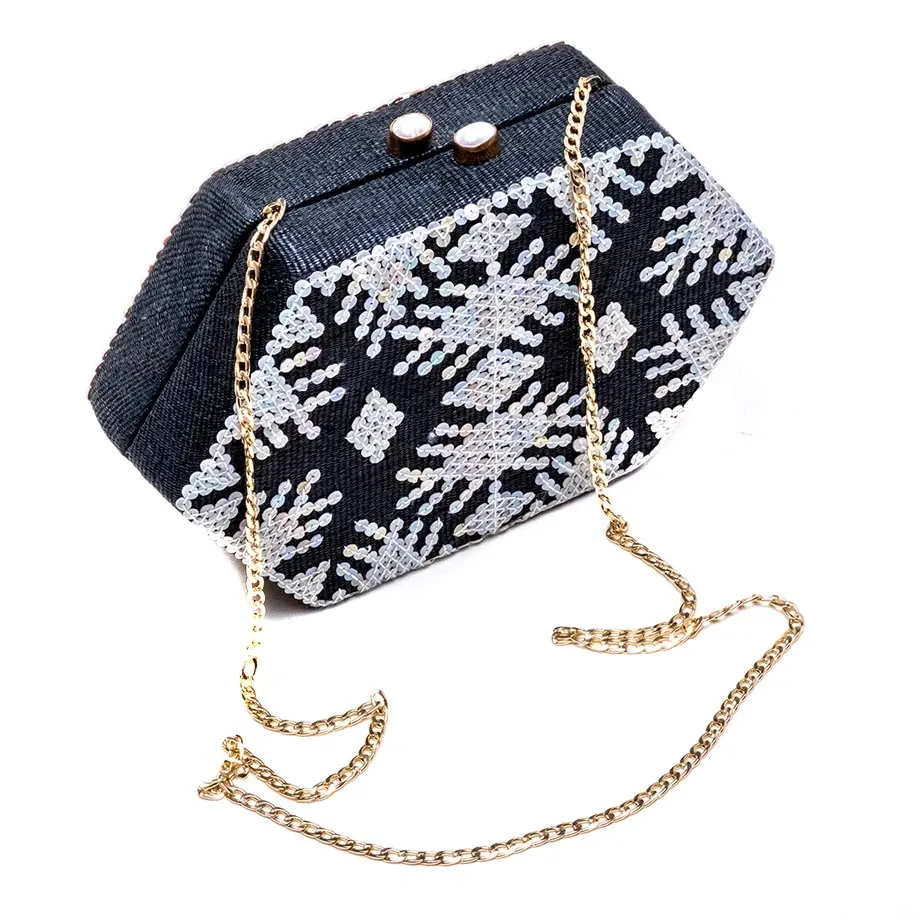 Elena Shell Clutch, image 2