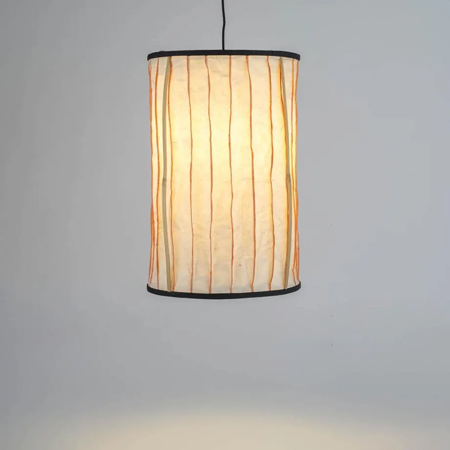 Stitched Washable Paper Lamps (Natural), image 1
