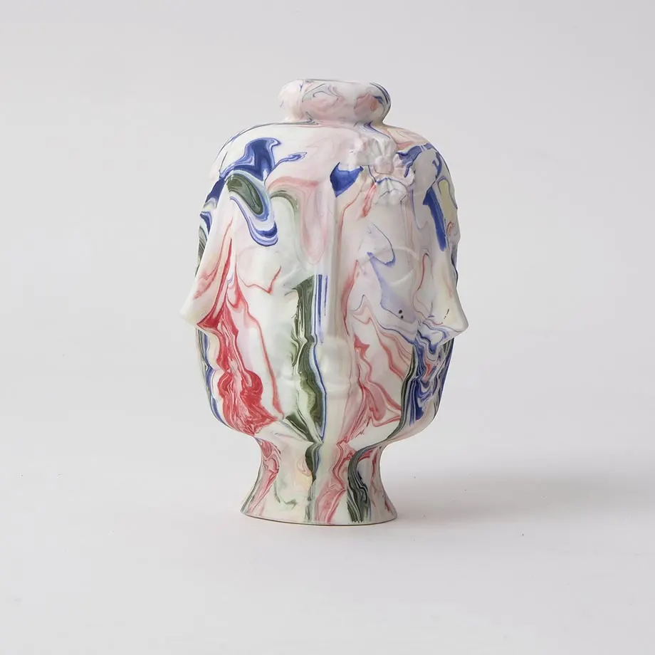 AURORA CUBISM LOVERS BUD VASE , image 2