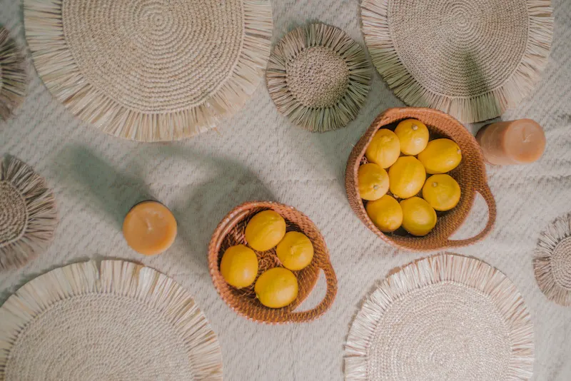 Rattan Fruit Basket, image 4