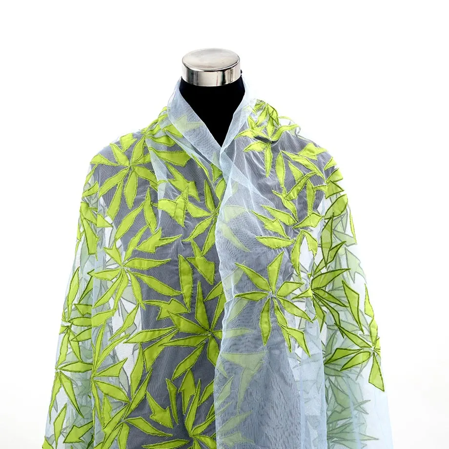 Navigating the Dreamscape / Petal Shadows Malong / Kaftan Textile / yellow, image 3