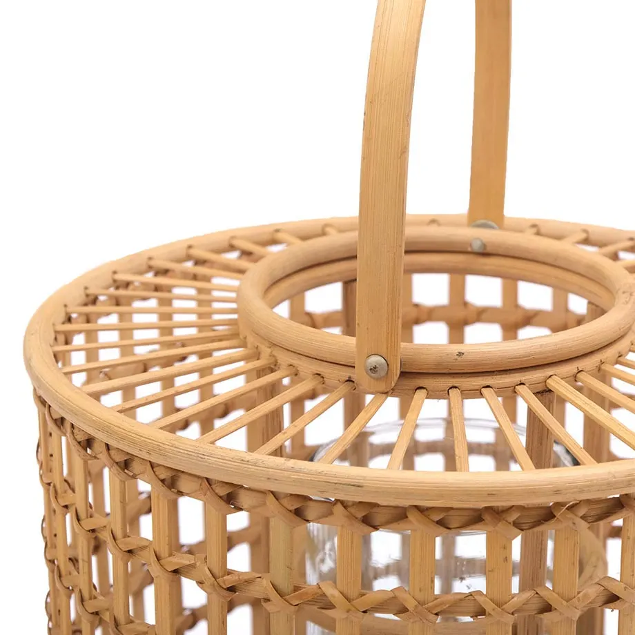 NCA90114 BAMBOO CANDLE HOLDER, image 5