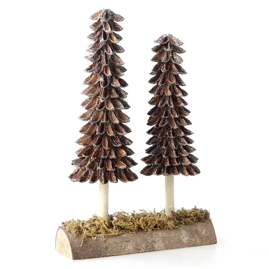 10”H banaba mini trees, image 2