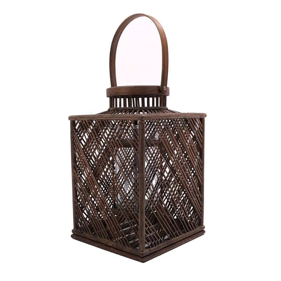 NCA90079 BAMBOO CANDLE HOLDER, image 2