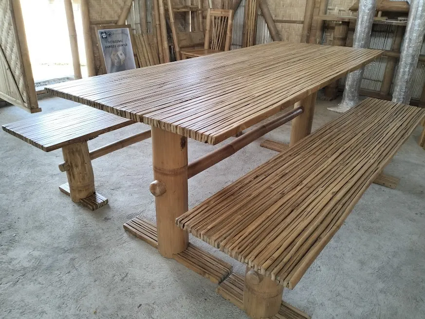Bamboo Dining Set