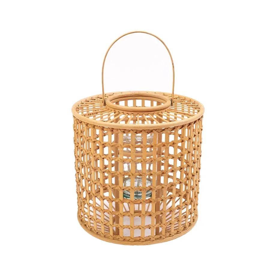 NCA90114 BAMBOO CANDLE HOLDER, image 1