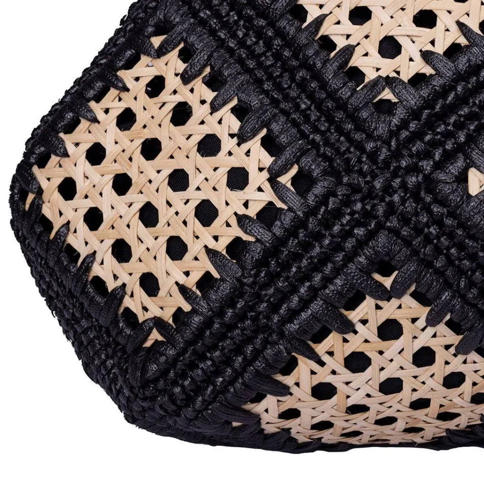 Straw Handbag with Solihiya Design, image 3