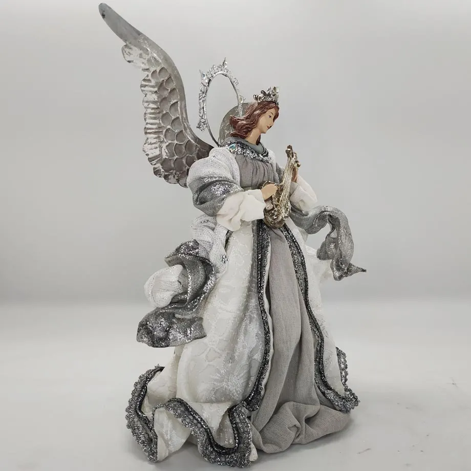 Silver Crystal Angel, image 3