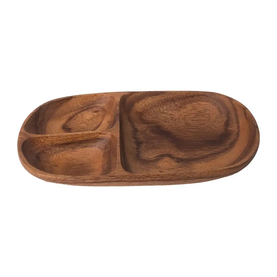 3-section platter, image 1
