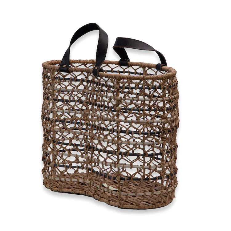 Open Weave Basket Hearth Shape, image 1