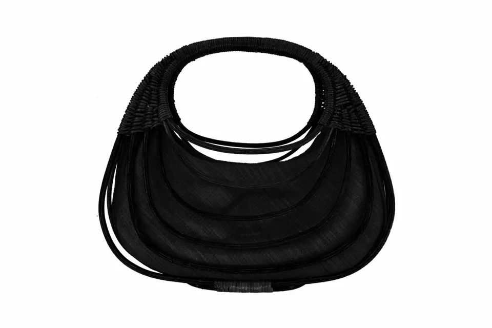 Curba Handbag in Black, image 1
