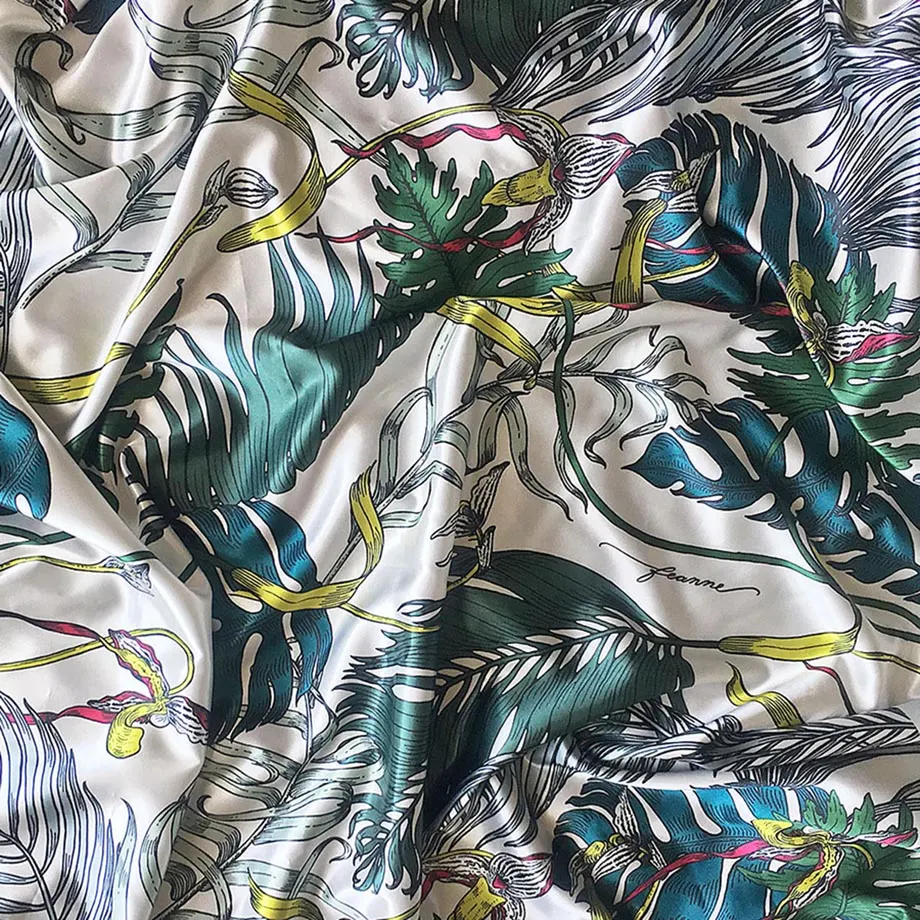 Tropical Foliage Artwork (Scarf)