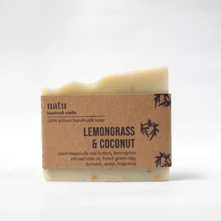 Lemongrass and Coconut Soap, image 1