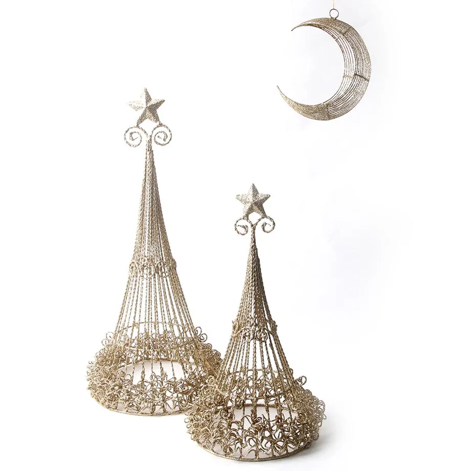 Christmas Angels and Christmas Tree (Wire), image 2