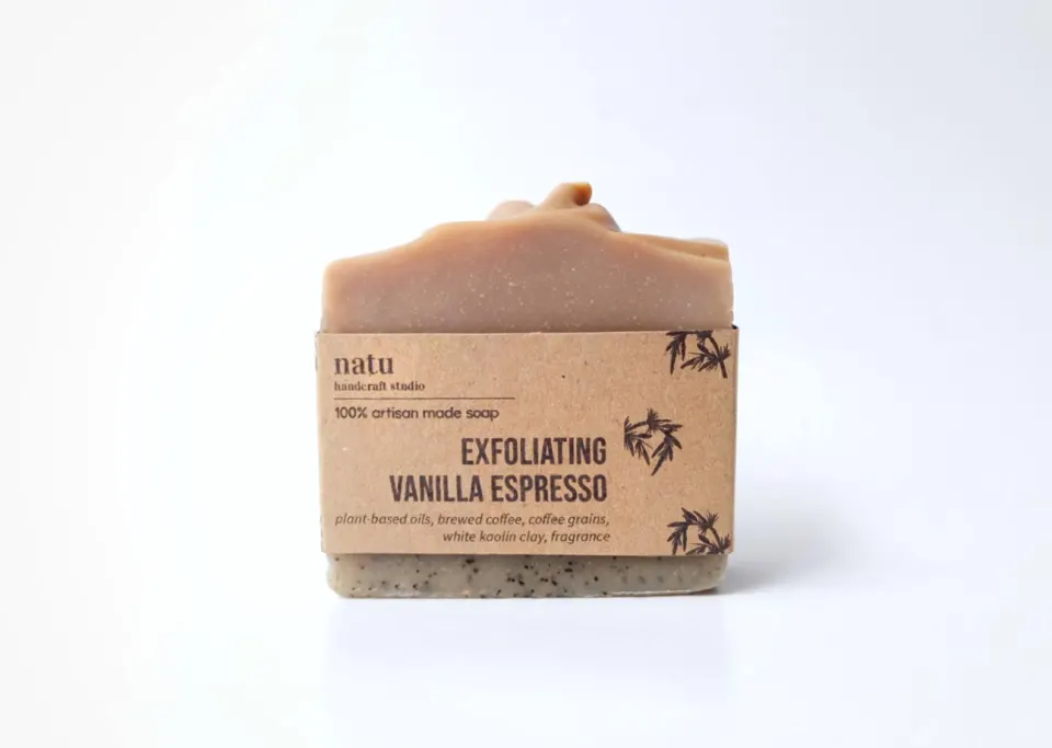 Exfoliating Vanilla Espresso Soap, image 5