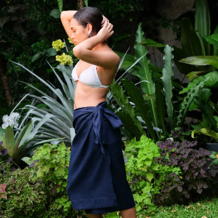 Padayon Marbella Wrap Skirt, image 4