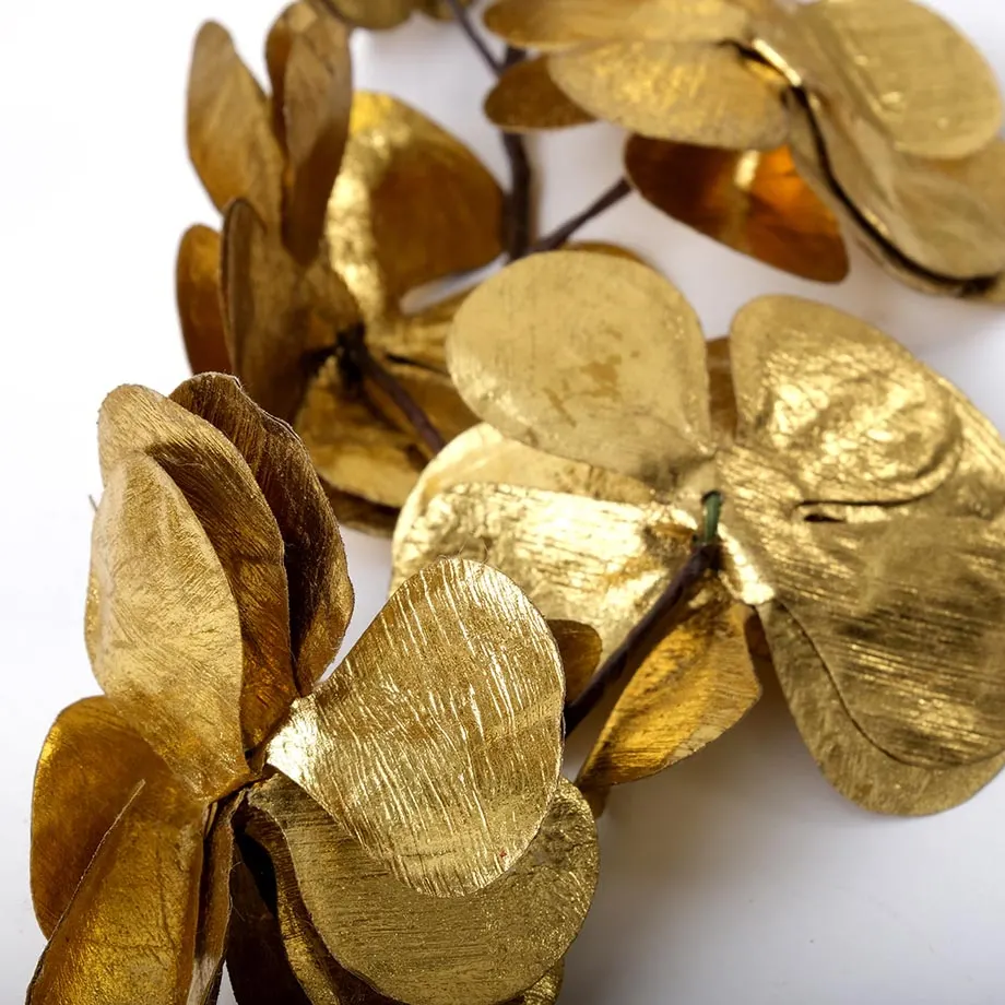  Gold Leaf Blossom Garland (D24FCG-36), image 3