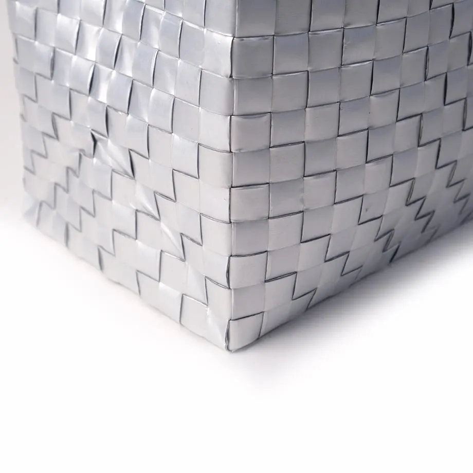Medium Woven Square Tote (WV11-07-3B), image 4
