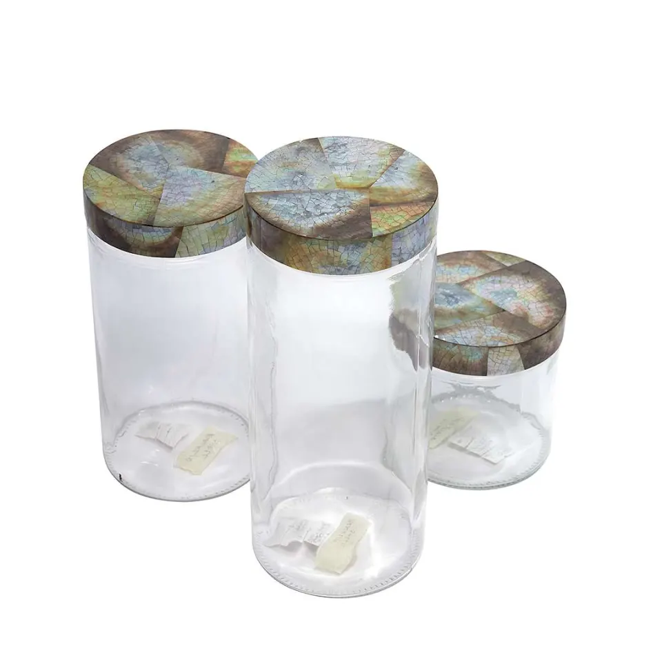 Glass Canisters (Set of 3), image 1