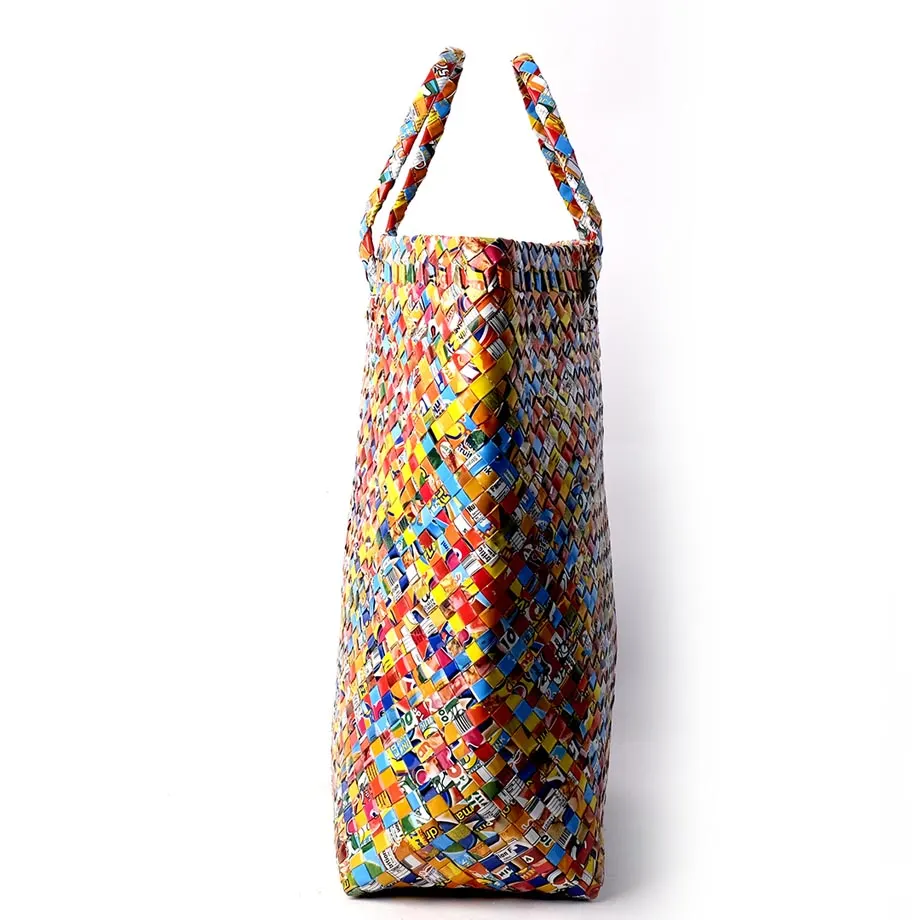 Medium Woven Beach Bag (WV10-14-131M), image 3