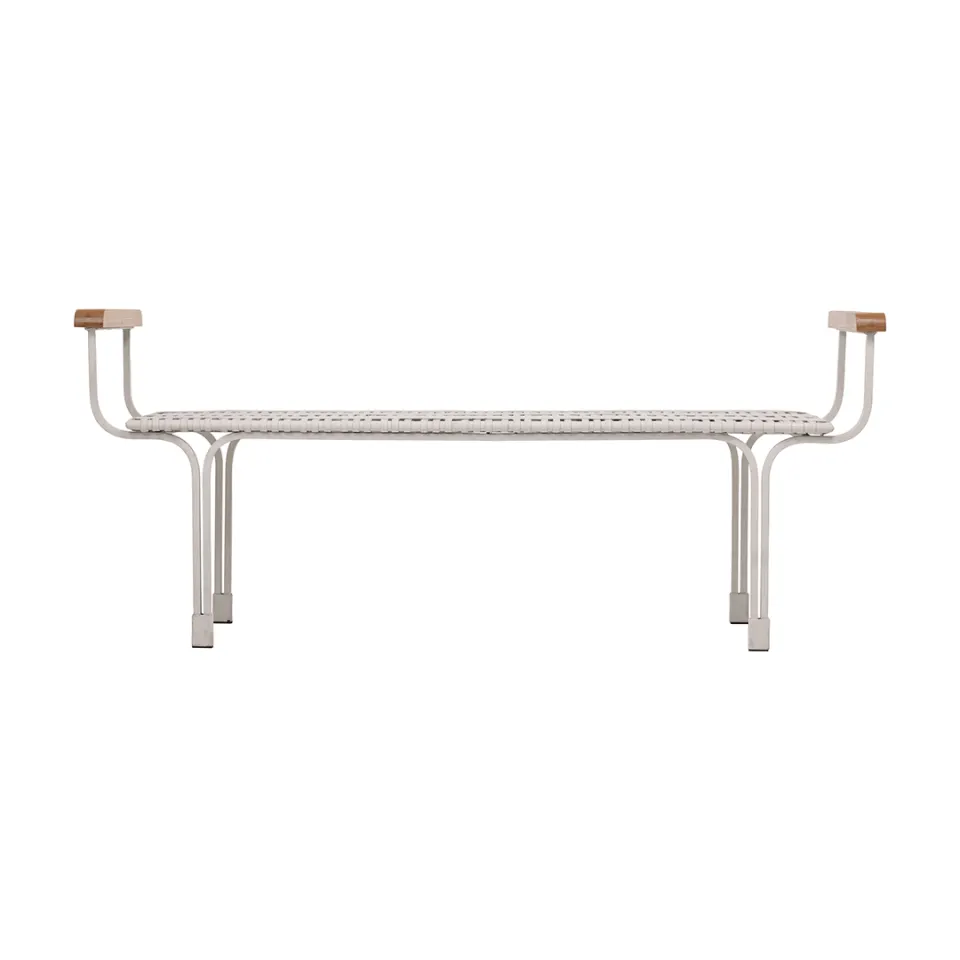 CHEQUE bench with armrest, image 7