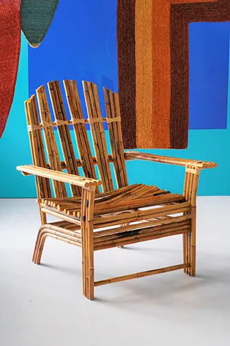 Benitez Lounge Chair + Foot Rest, image 1