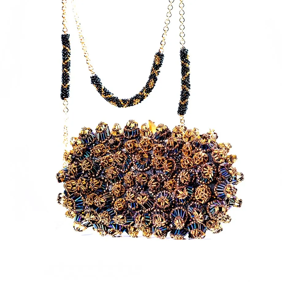 D-11 Beaded Clutch, image 3