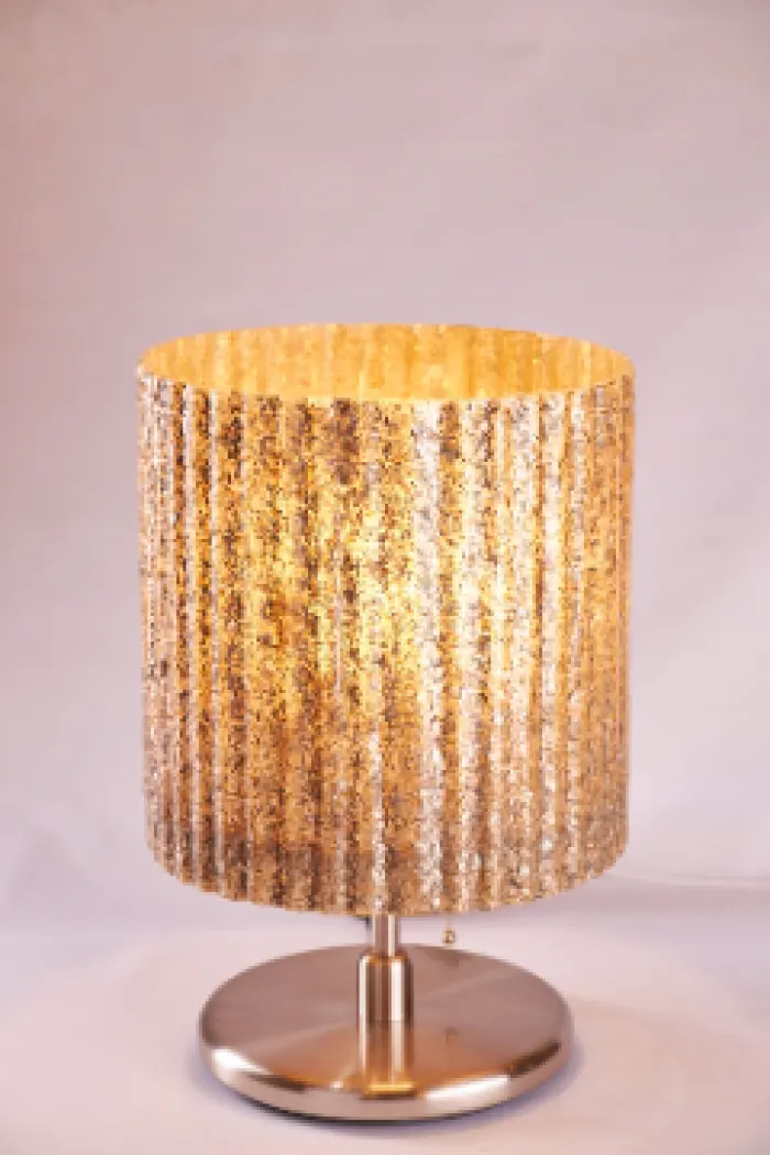 FLUTED CAPIZ TABLE LAMP, image 1