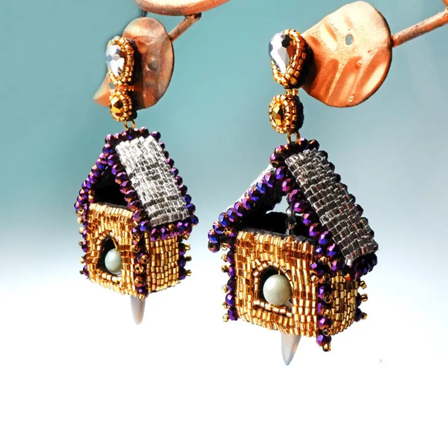 Classic Cuckoo Clock Earrings, image 2
