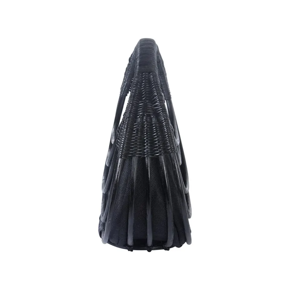 Curba Handbag in Black, image 6