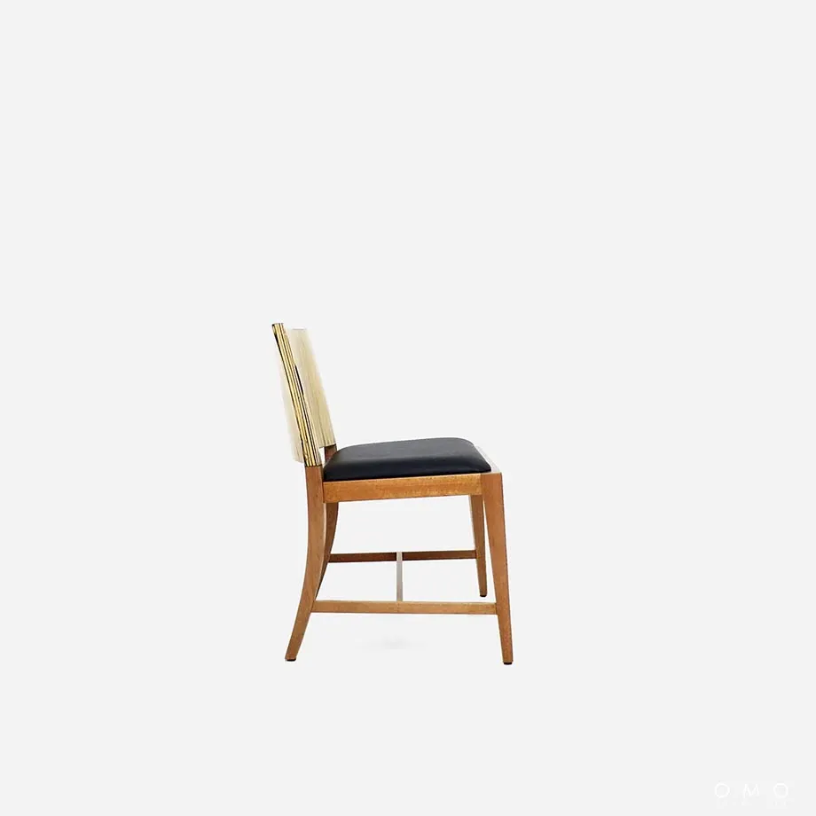 Bamboo Dining Chair (wide), image 2