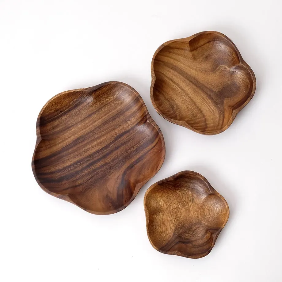 Acacia Flower Shape Tray (MF-021), image 5