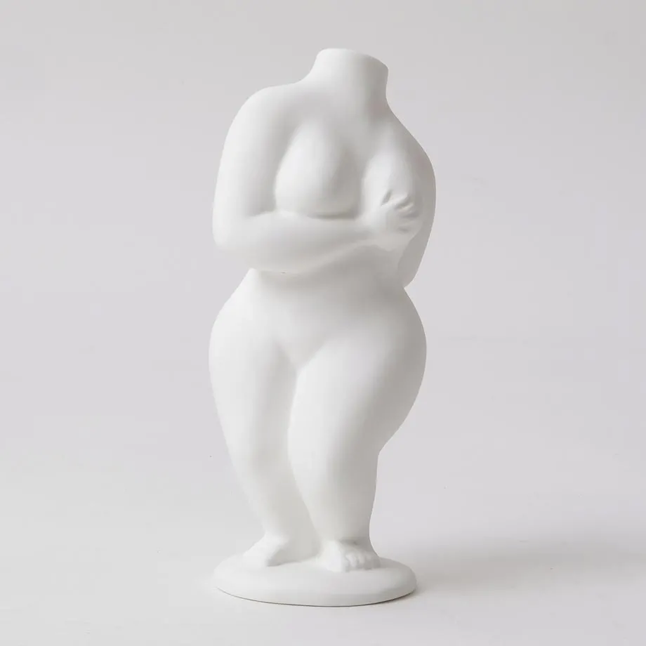 BURLESK VASE STANDING ON DISC, image 5