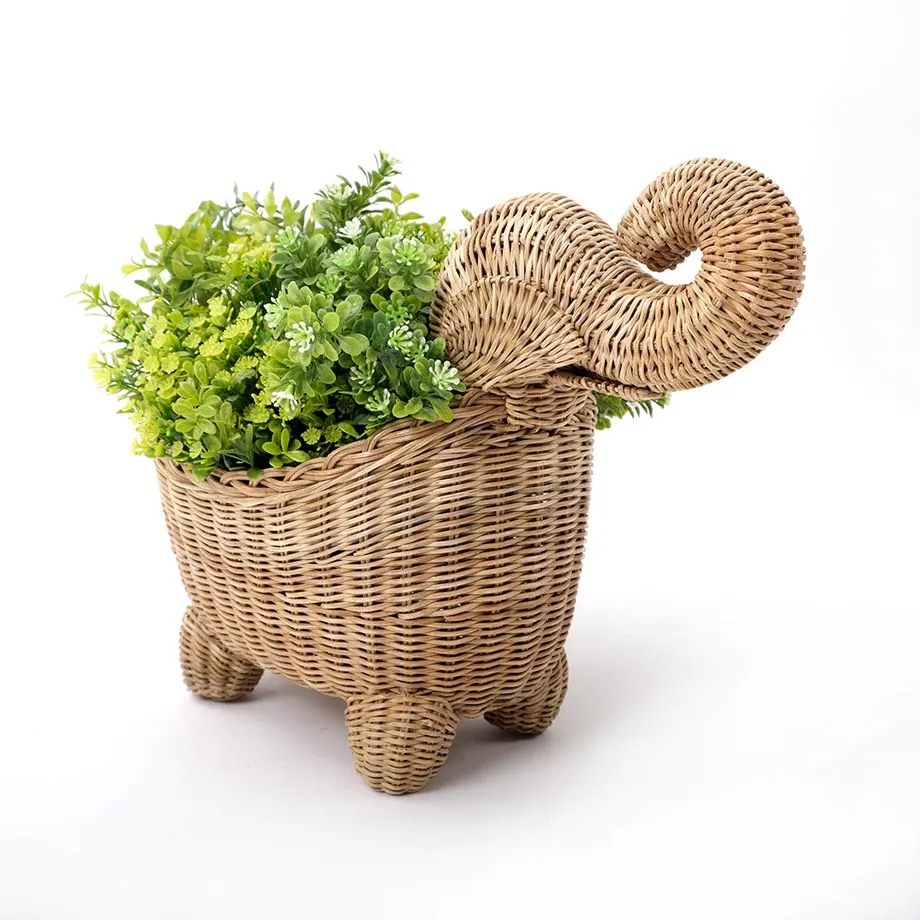 Elephant Planter (HW17-1028), image 1