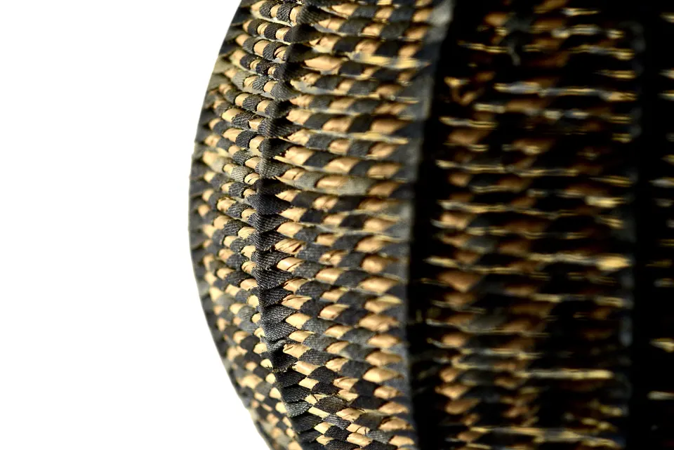 Denim Round Hanging Light B, image 2