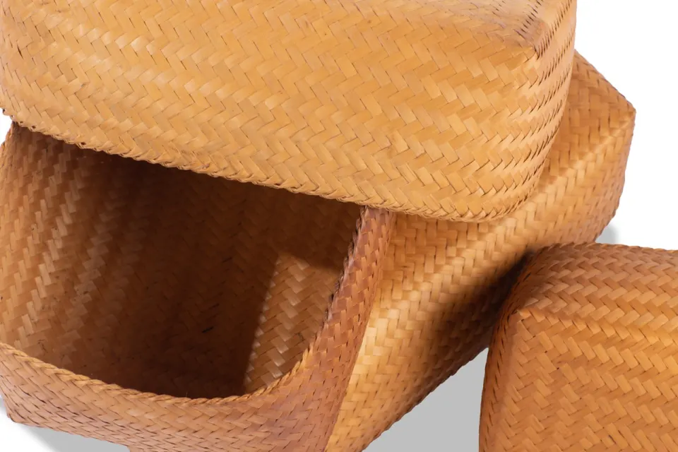 Bamboo Treasure Chest (Set of 3) , image 2