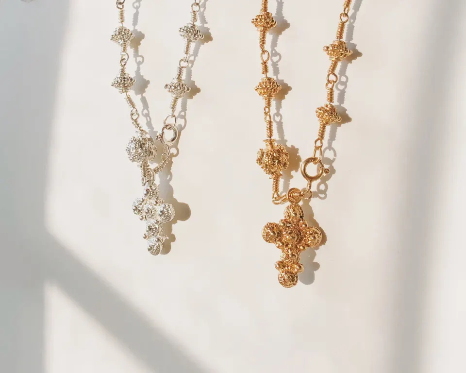 Amami Tambourine Rosary Bracelet, image 1