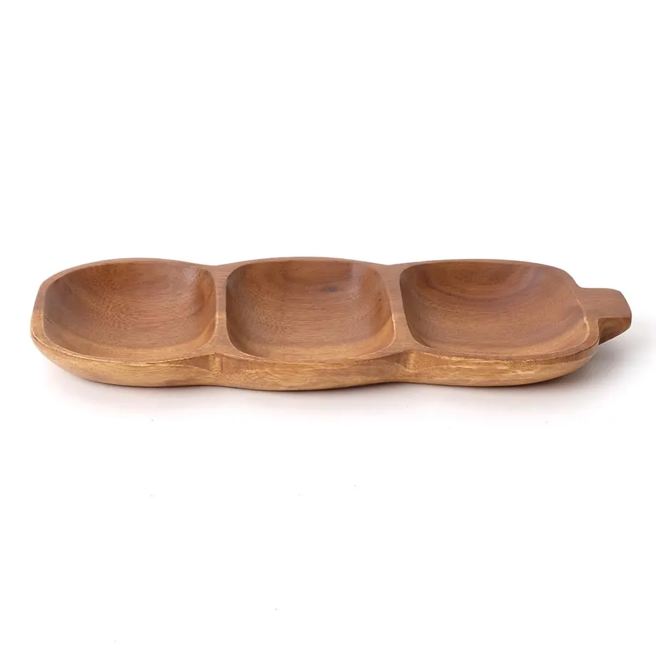 Acacia Bean Shaped Tray (MF-008), image 3
