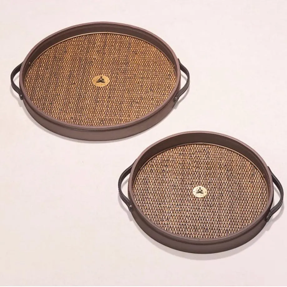 BAMBOO FOLDING ROUND COFFEE TABLE, image 3