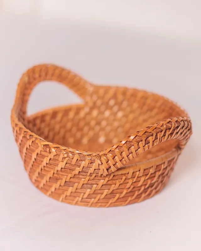Rattan Fruit Basket, image 1