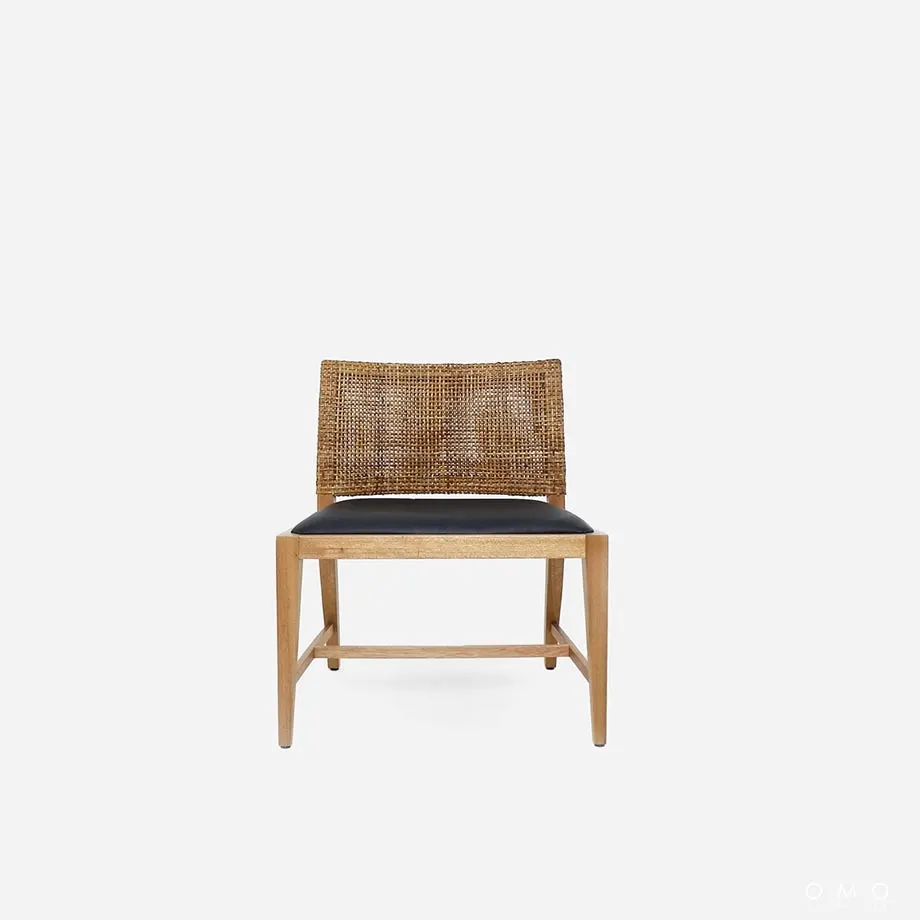 Rattan Dining Chair (wide), image 1
